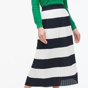 J Crew Factory Pleated Skirt.